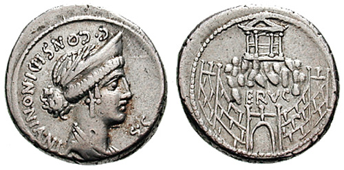 considia roman coin denarius